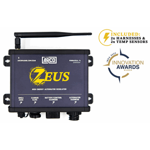 ARCO Zeus, Bluetooth Alternator Regulator, lange kabler