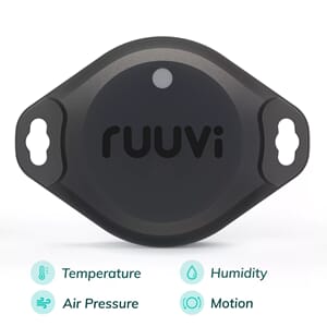 RuuviTag Pro (4-i-1), Temp, bevegelse, trykk og fuktsensor