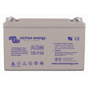 Victron 12V/110Ah AGM Deep Cycle Batt. (M8)