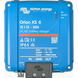 Victron Orion XS 12/12-50A DC-DC battery charger VHF